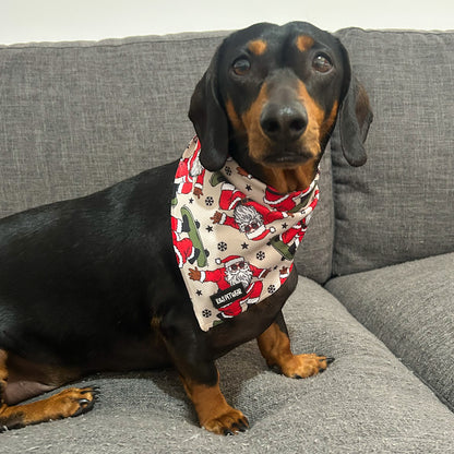 Skatin' Santa: Dog Bandana